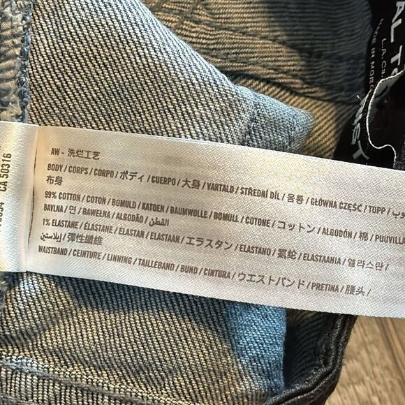 Abercrombie and Fitch SOCIAL TOURIST jeans- size 9R—29 - Picture 8 of 8